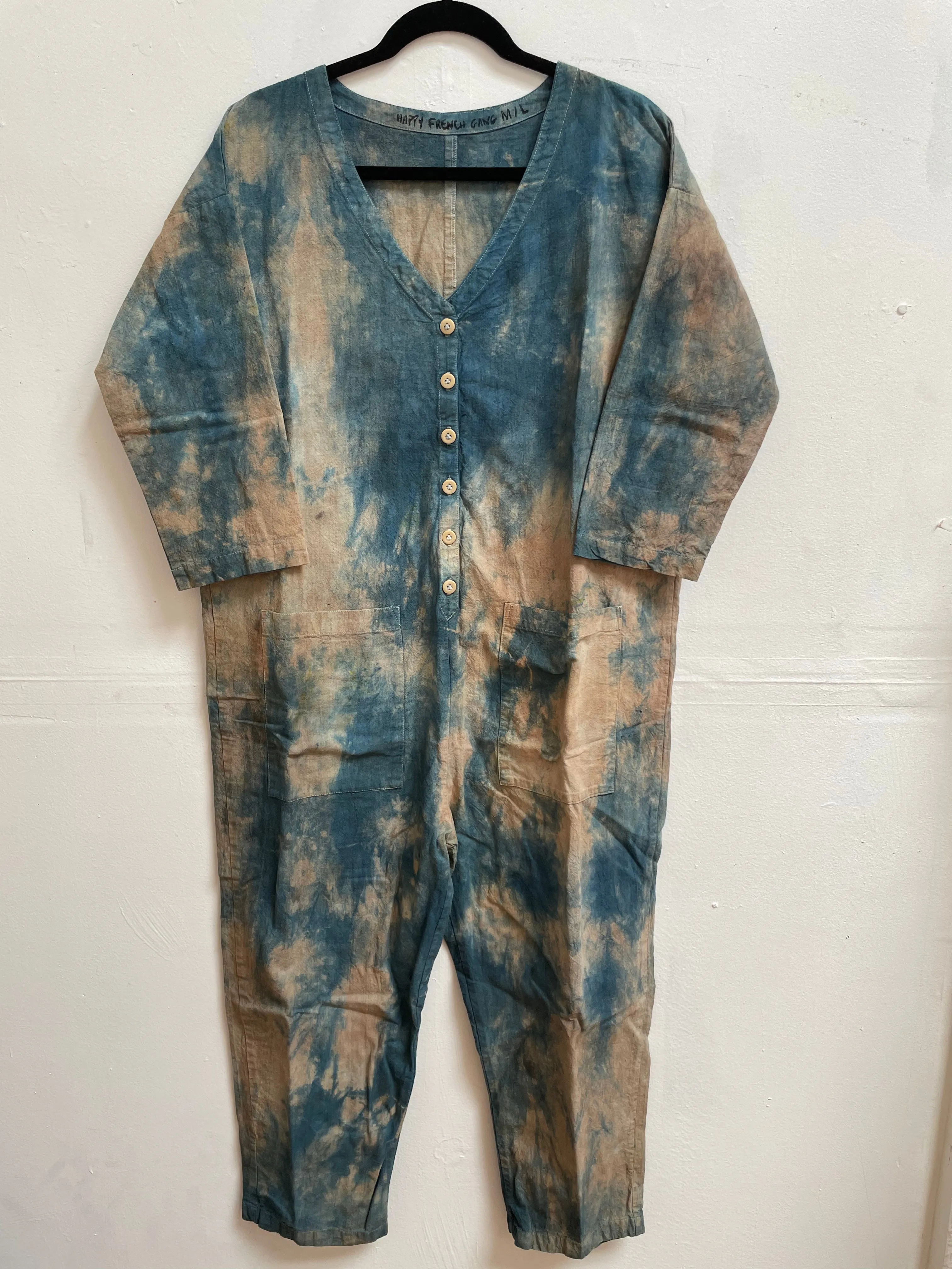 #12 Tie-Dye Light Jumpsuit M/L