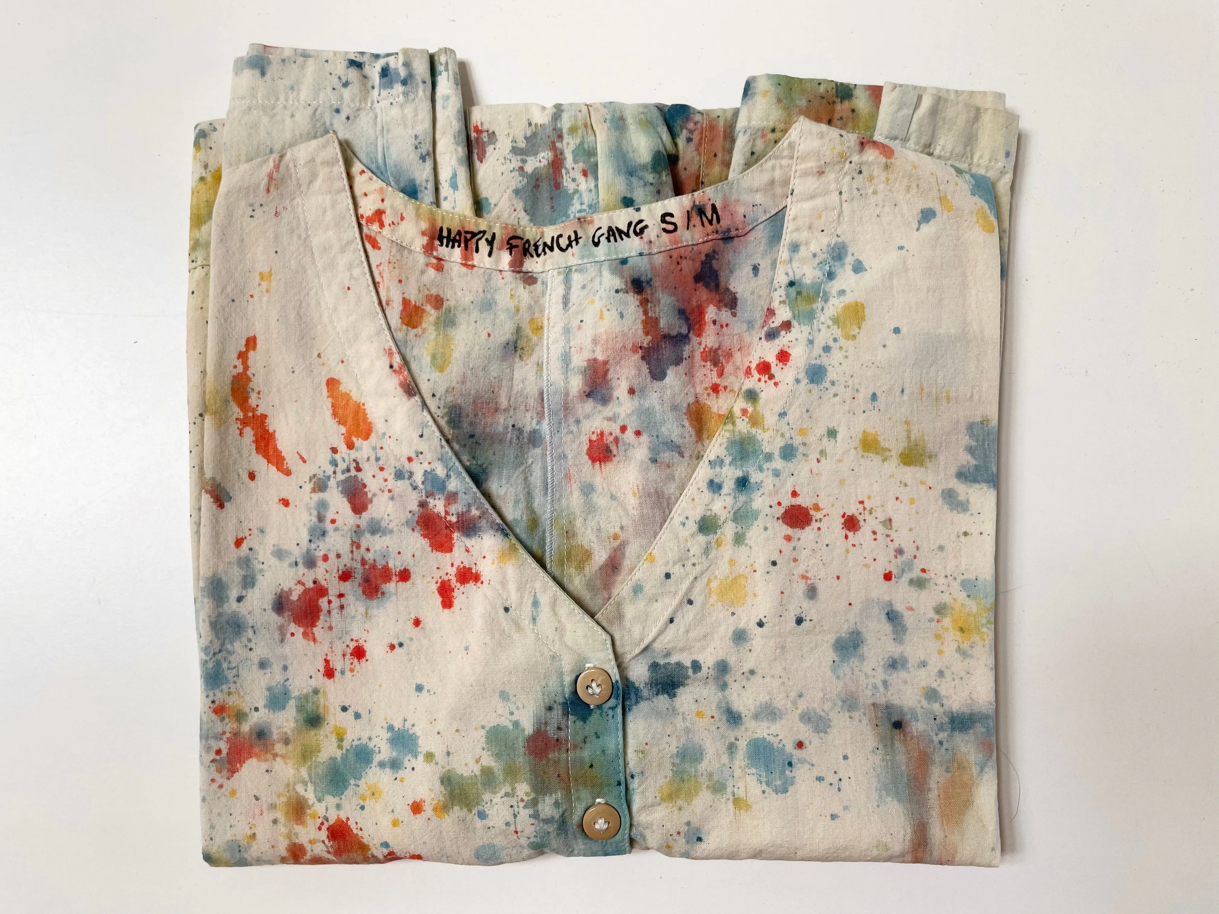 #14 Tie-Dye Light Jumpsuit S/M