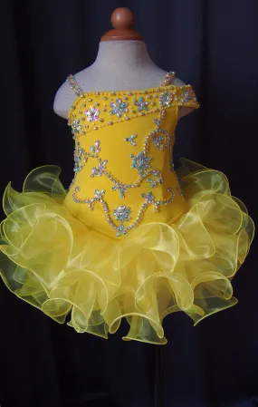 16 Color-- Little Miss Nations Glitz Cupcake Pageant Dress