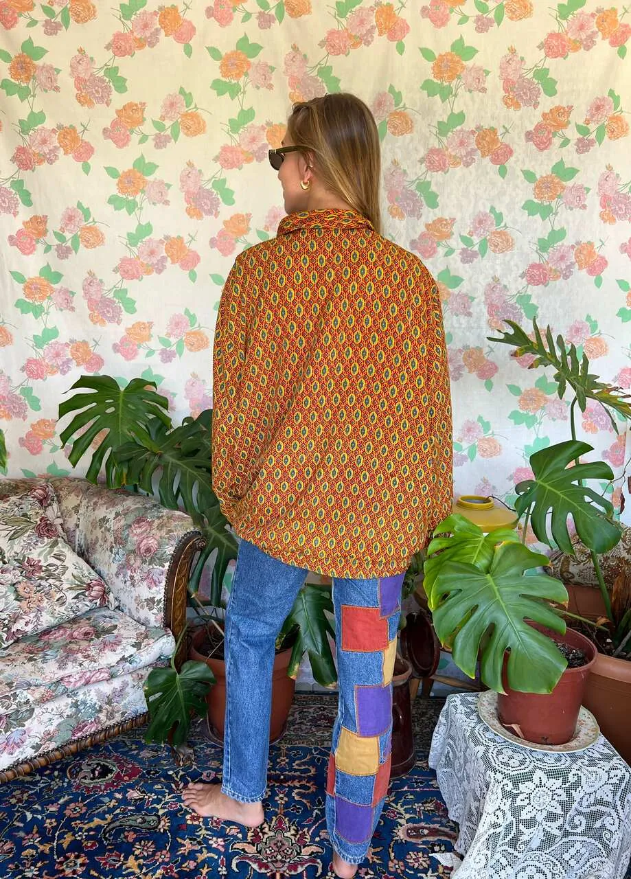 80's Iconic Denim Pants