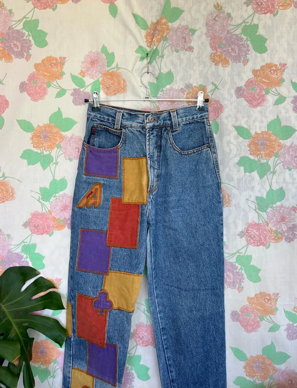 80's Iconic Denim Pants