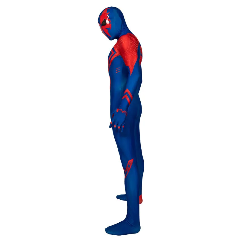 Across The Spider-Verse 2099 Suit Spider-Man Cosplay Costume Jumpsuit Becostume