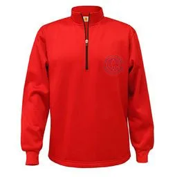 Adult Quarter Zip Performance Pullover With Garrett Memorial Logo