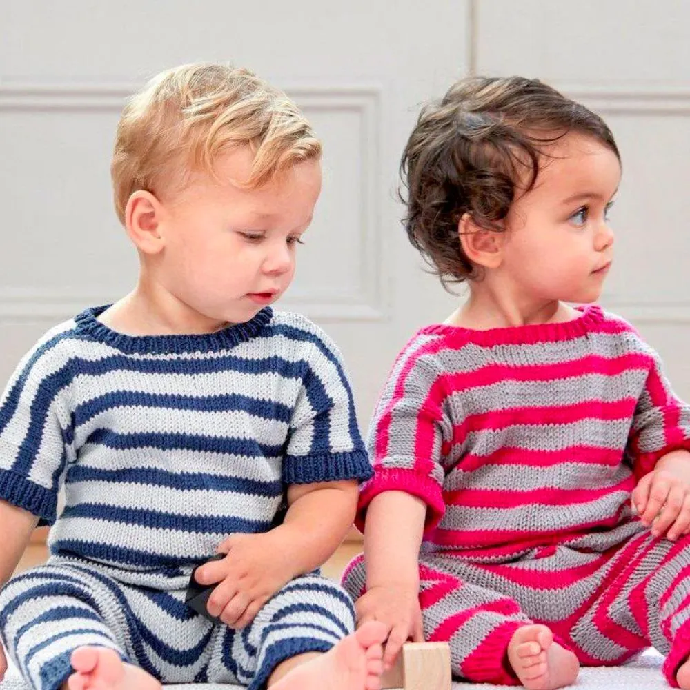 All-In-One Jumpsuit Knitting Pattern (6760)