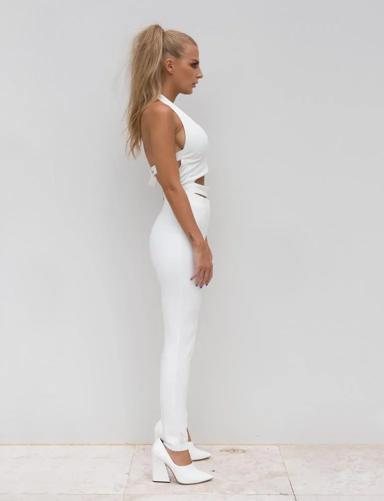 Amazon Catsuit - White