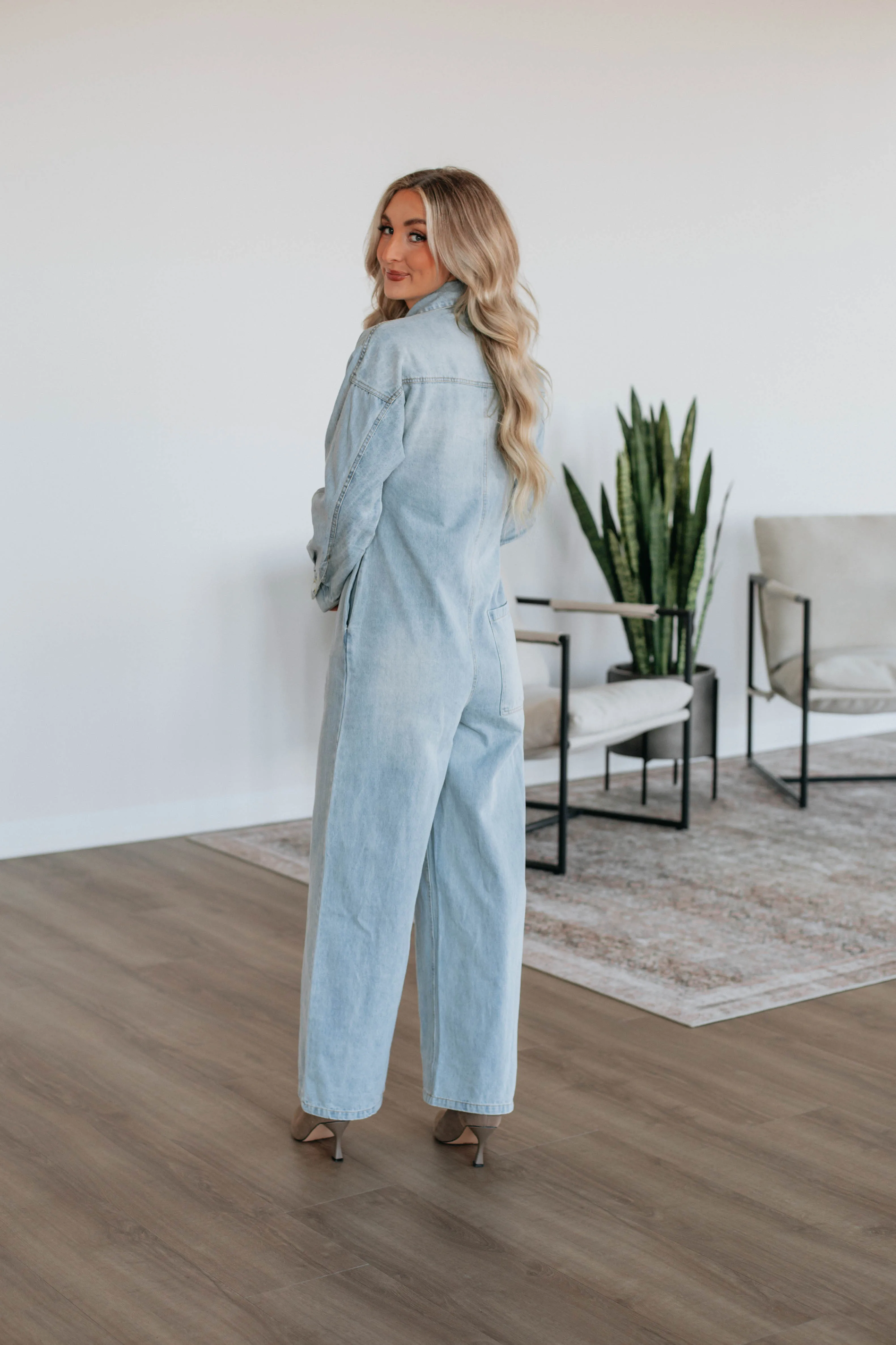 Andi Denim Jumpsuit