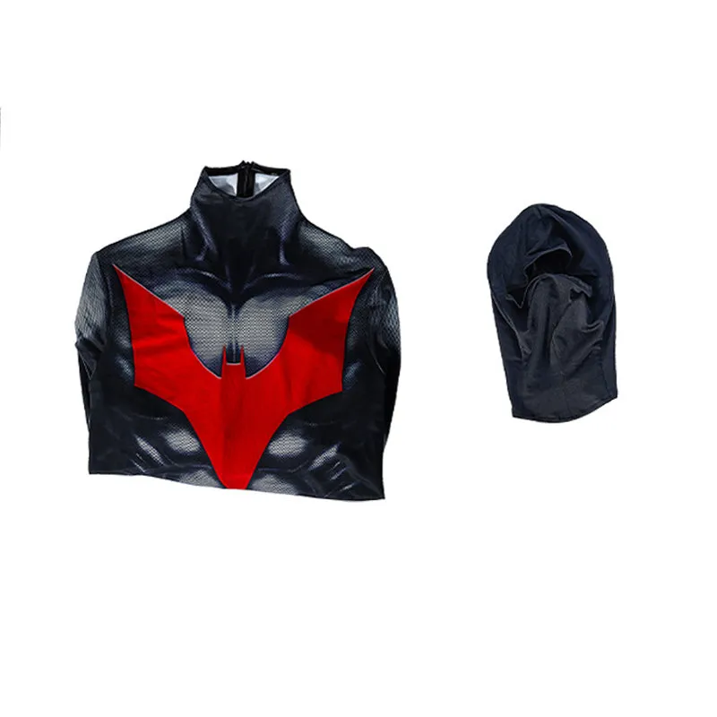 Animed Batman Beyond Cosplay Costume Batman Jumpsuit Mask Halloween Party Suit