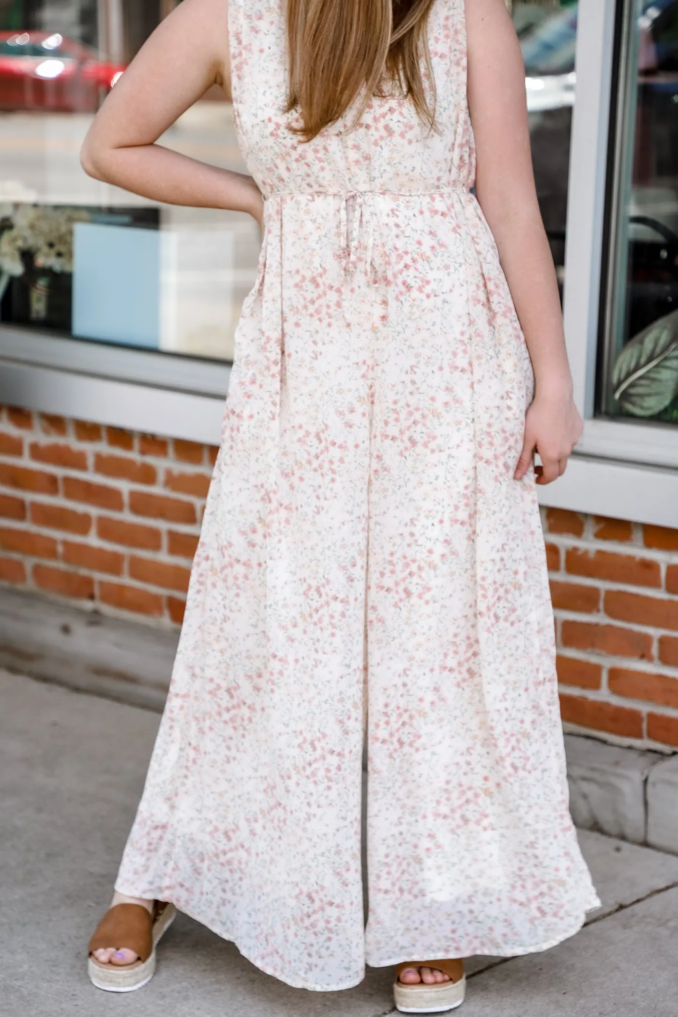 Anywhere With You Floral Jumpsuit