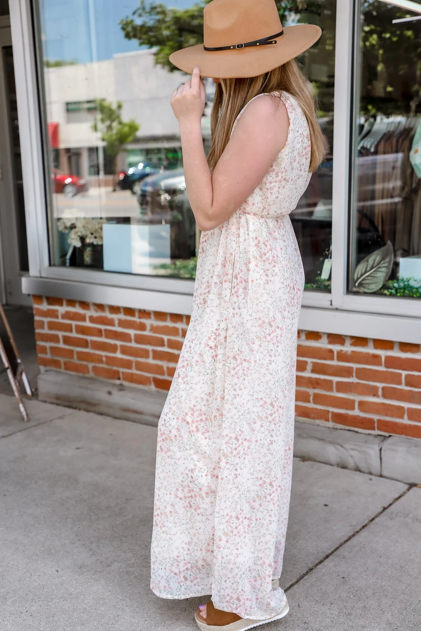 Anywhere With You Floral Jumpsuit