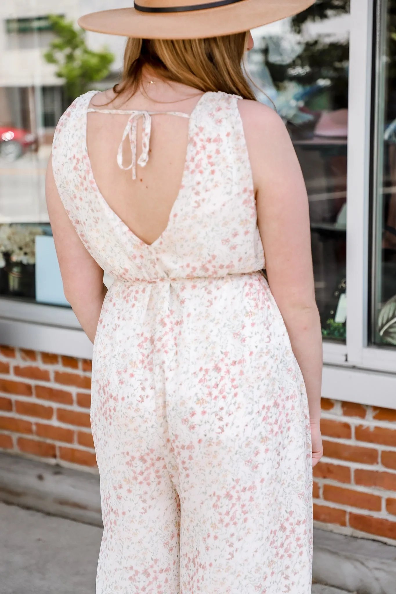 Anywhere With You Floral Jumpsuit
