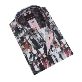 Audrey Hepburn Button Down Shirt