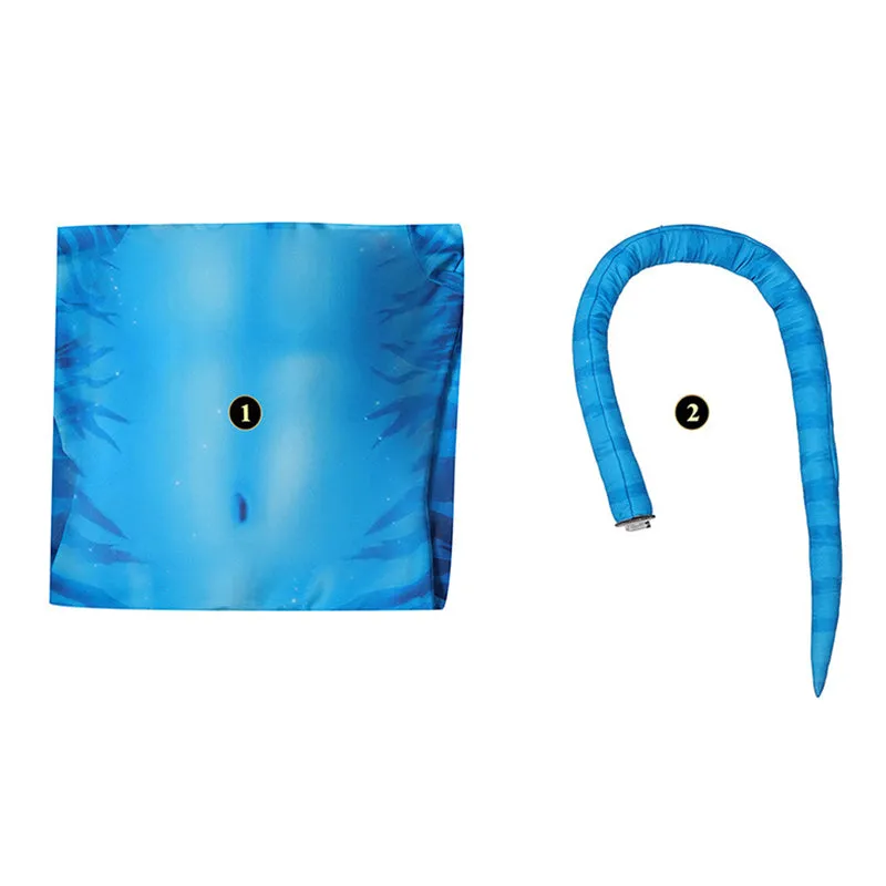 Avatar Cosplay Avatar The Way of Water Neytiri Costume Jumpsuit Mask Outfits Halloween Suit