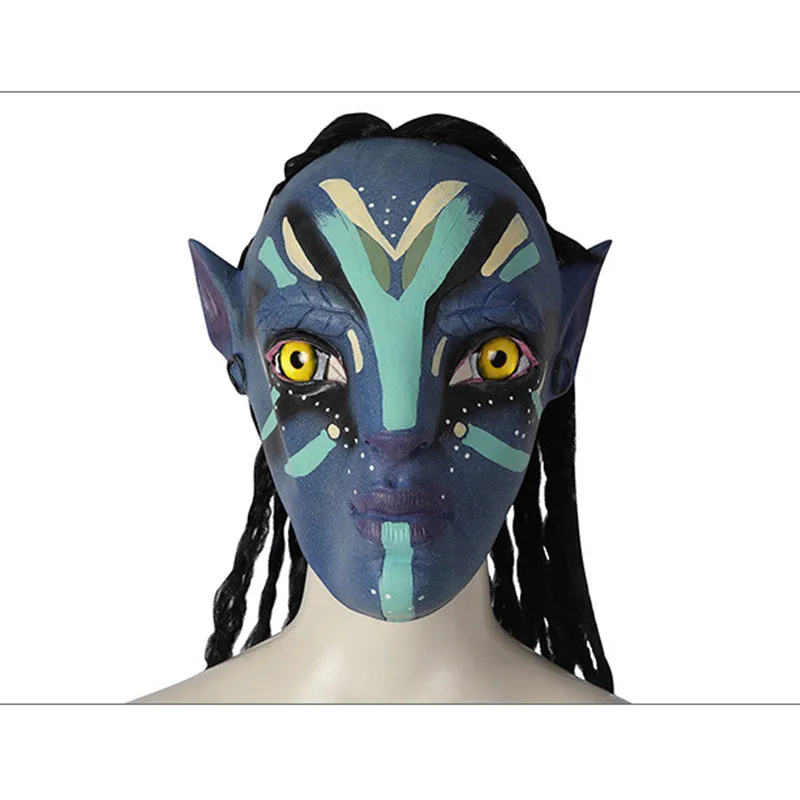 Avatar Cosplay Avatar The Way of Water Neytiri Costume Jumpsuit Mask Outfits Halloween Suit
