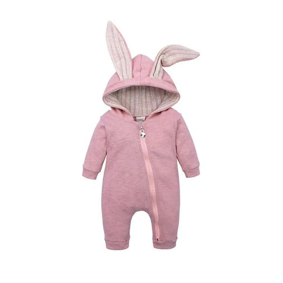 Baby Bunny Jumpsuit Pink