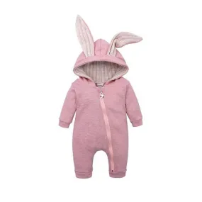 Baby Bunny Jumpsuit Pink