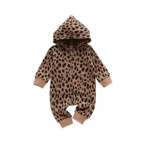 Baby Jumpsuit Leopard allover