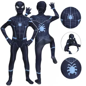 Becostume Spider-Man: Homecoming Cosplay Costume Black Spiderman Jumpsuit