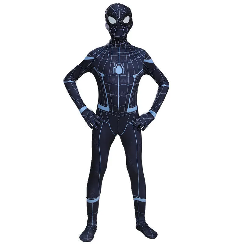 Becostume Spider-Man: Homecoming Cosplay Costume Black Spiderman Jumpsuit
