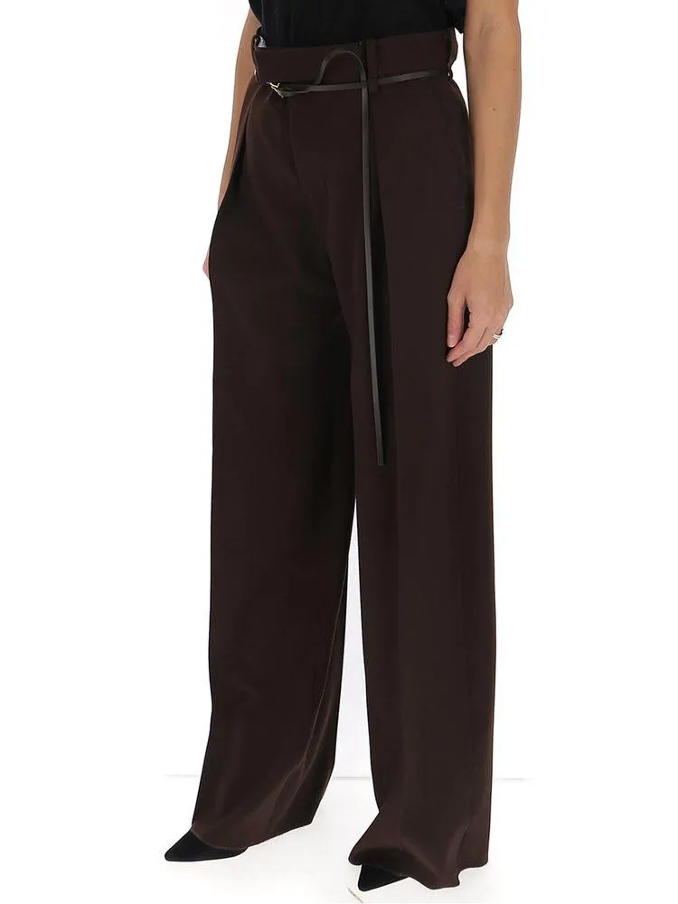 Bottega Veneta Pleated High Waist Trousers