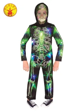 Boys Costume - Spooky Glow In The Dark Skeleton Costume