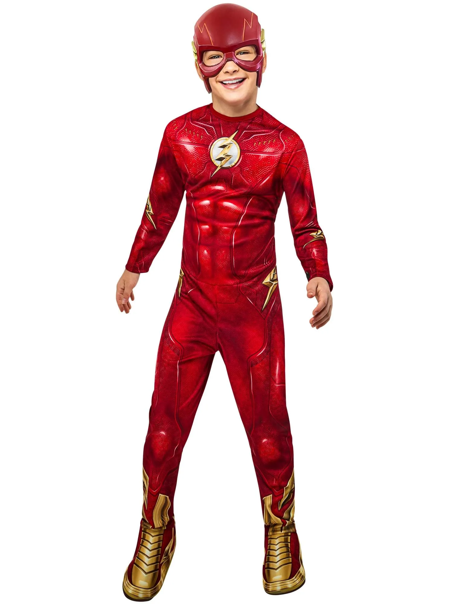Boys Kids Flash Marvel Superhero Costume
