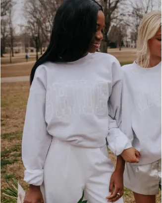 Bride Puff Ink Sweatshirt