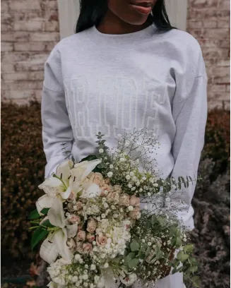 Bride Puff Ink Sweatshirt