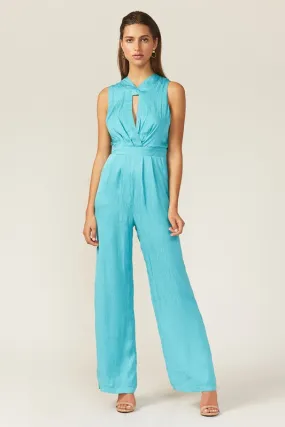 Bright Aqua Kenzlee Jumpsuit