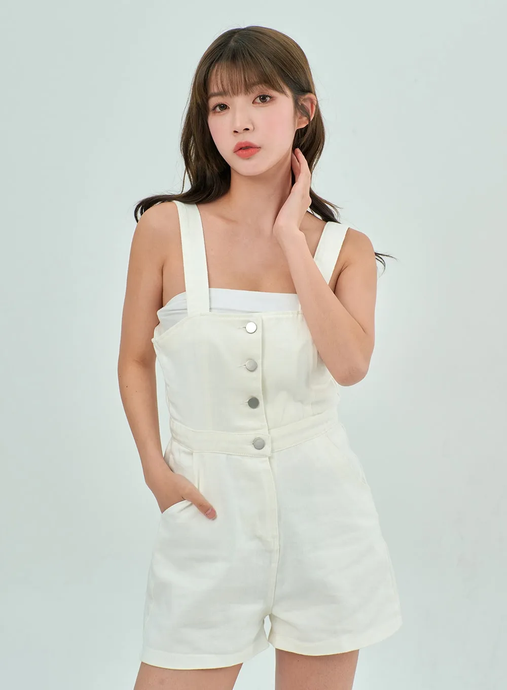 Button Jumpsuit BY303