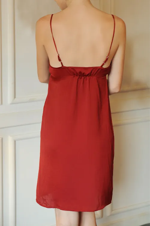 CAROLINE Silk Slip Dress