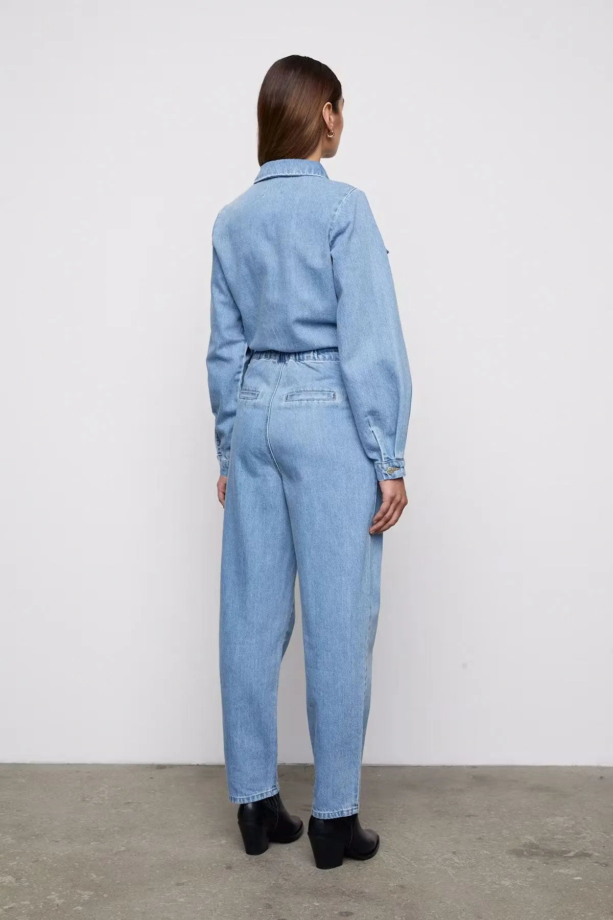 Carrie Jumpsuit - Light Blue