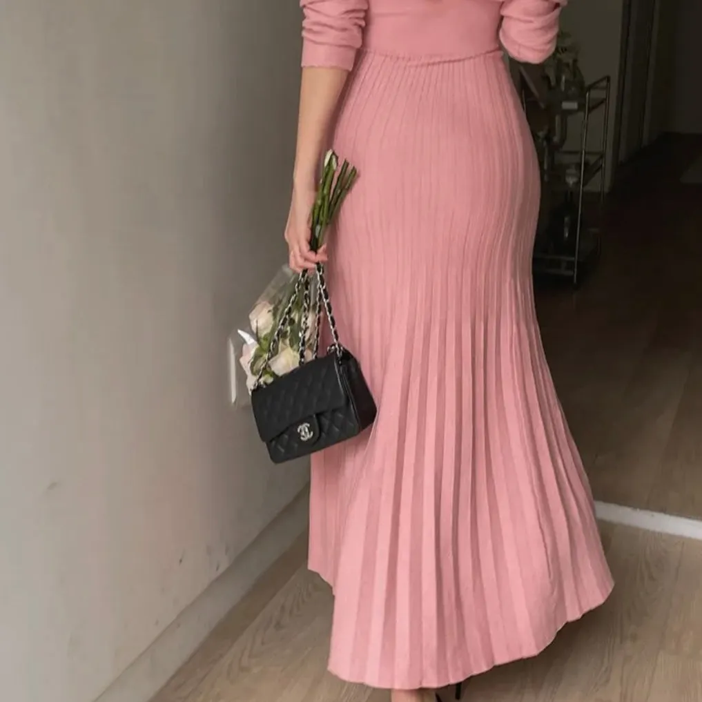 Celina Knit Long Dress