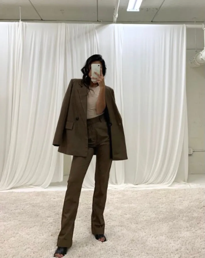 Chocolate Trouser Pants