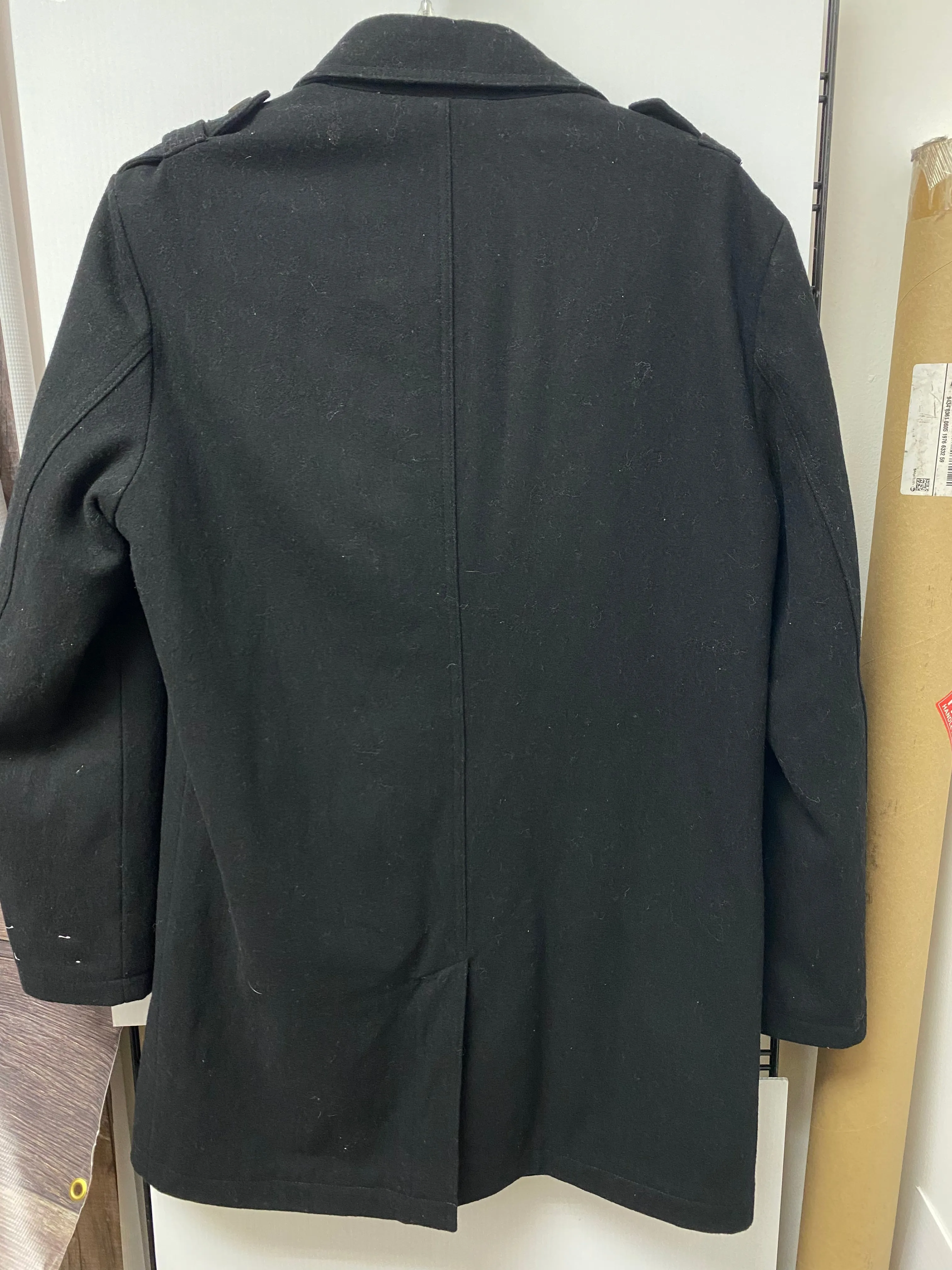 Coat Peacoat By Tommy Hilfiger In Black, Size: 3x
