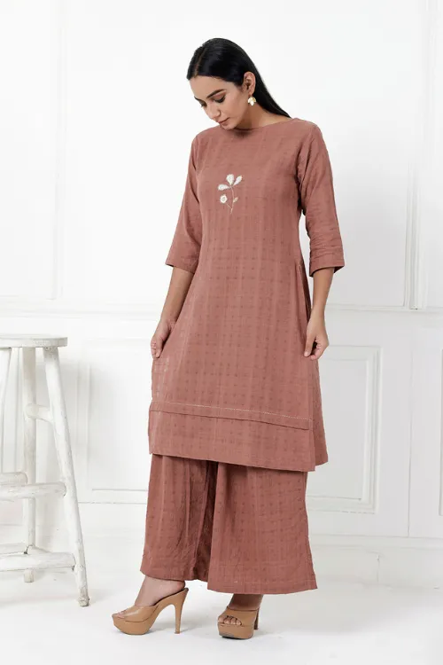 Coco Tulip  Handwoven Tunic Set