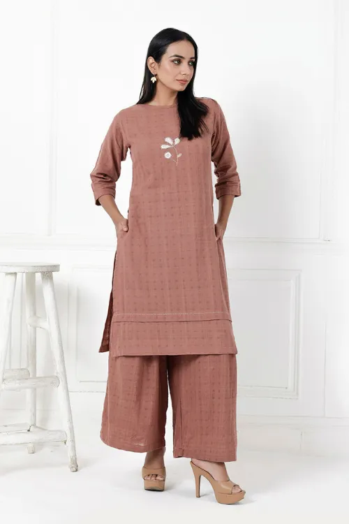 Coco Tulip  Handwoven Tunic Set