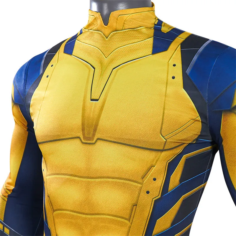Deadpool 3 Wolverine Suit James Howlett Logan Jumpsuit Cosplay Costume