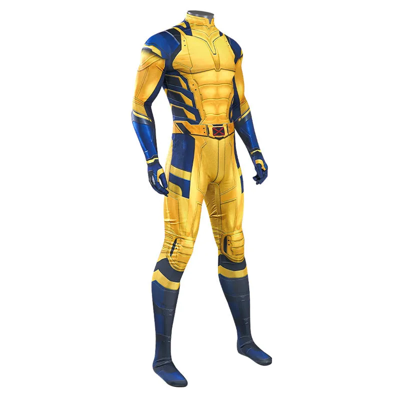 Deadpool 3 Wolverine Suit James Howlett Logan Jumpsuit Cosplay Costume