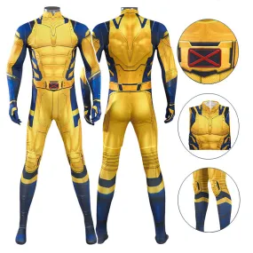 Deadpool 3 Wolverine Suit James Howlett Logan Jumpsuit Cosplay Costume
