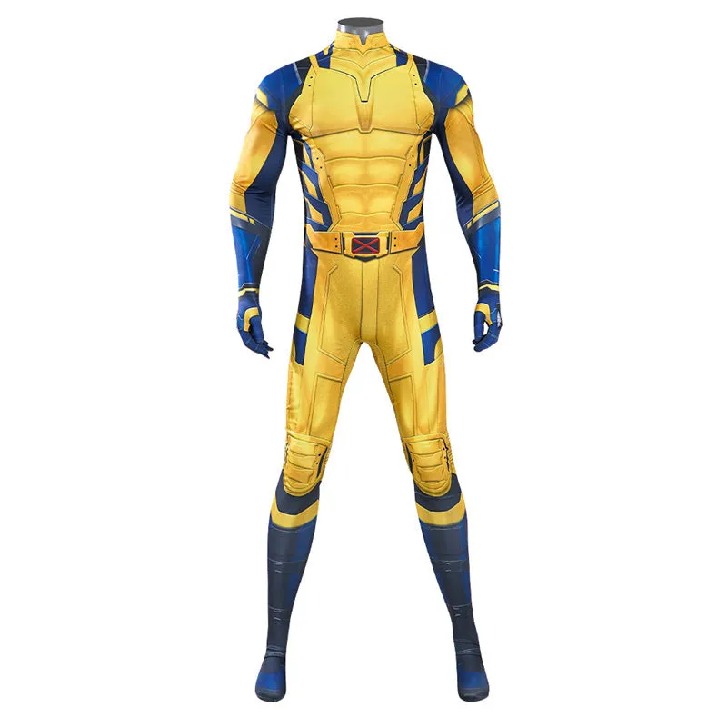 Deadpool 3 Wolverine Suit James Howlett Logan Jumpsuit Cosplay Costume
