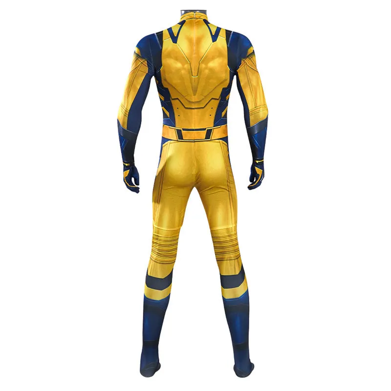 Deadpool 3 Wolverine Suit James Howlett Logan Jumpsuit Cosplay Costume