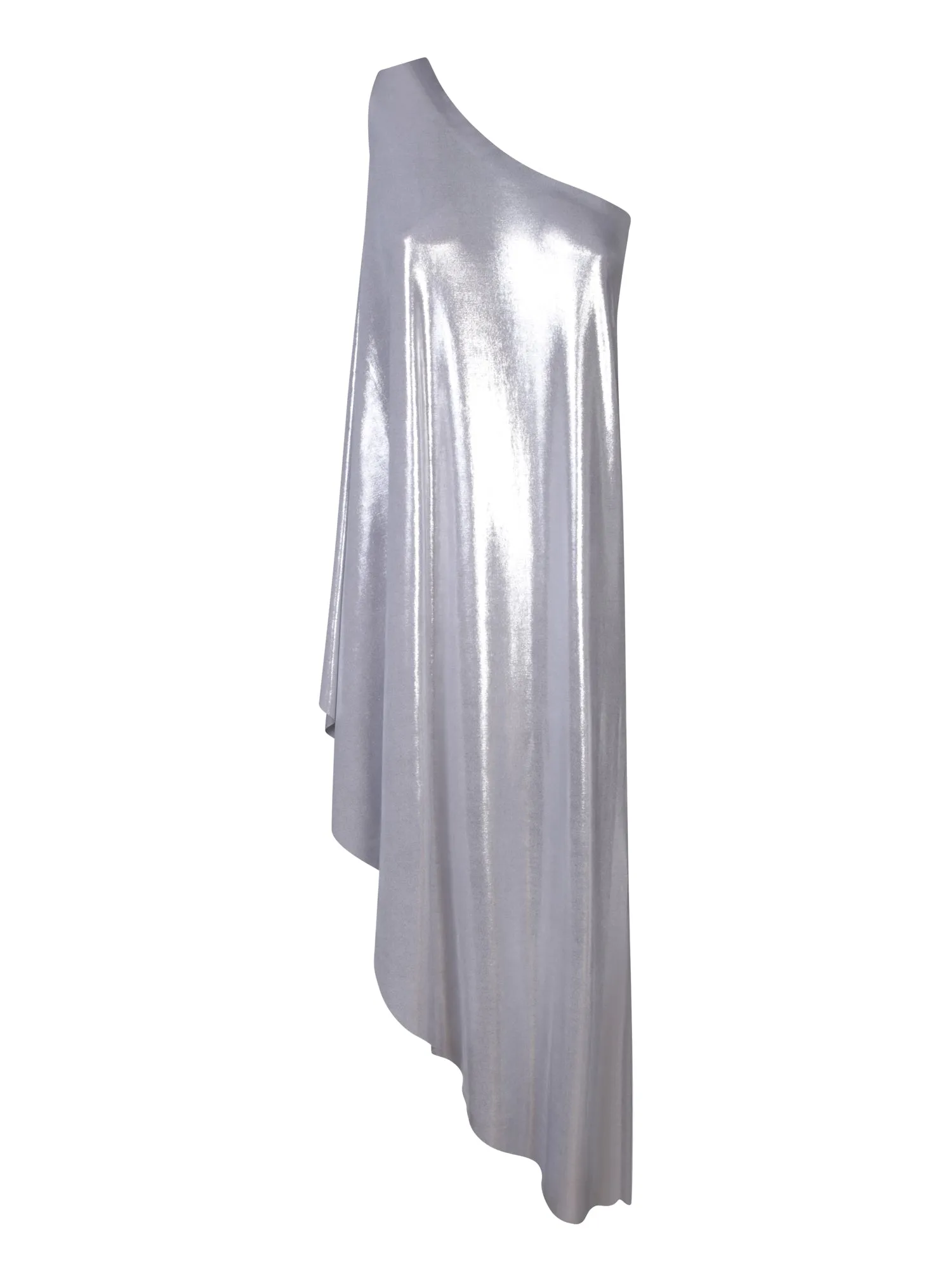 Diagonal silver tunic