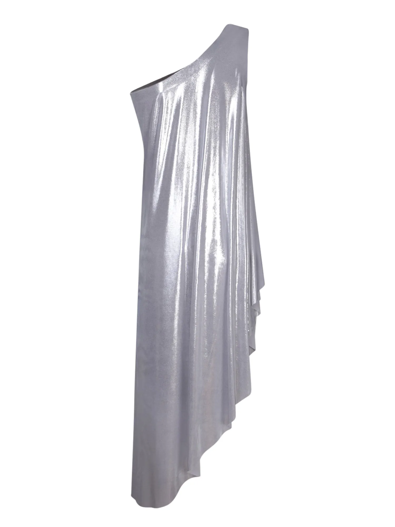 Diagonal silver tunic