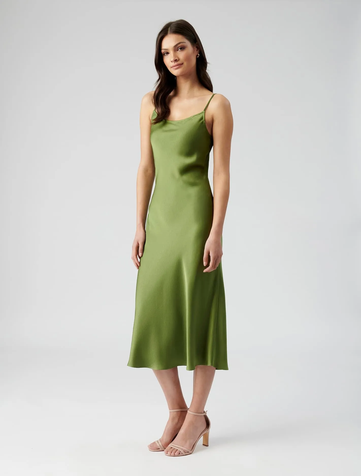 Donna Strappy Slip Dress