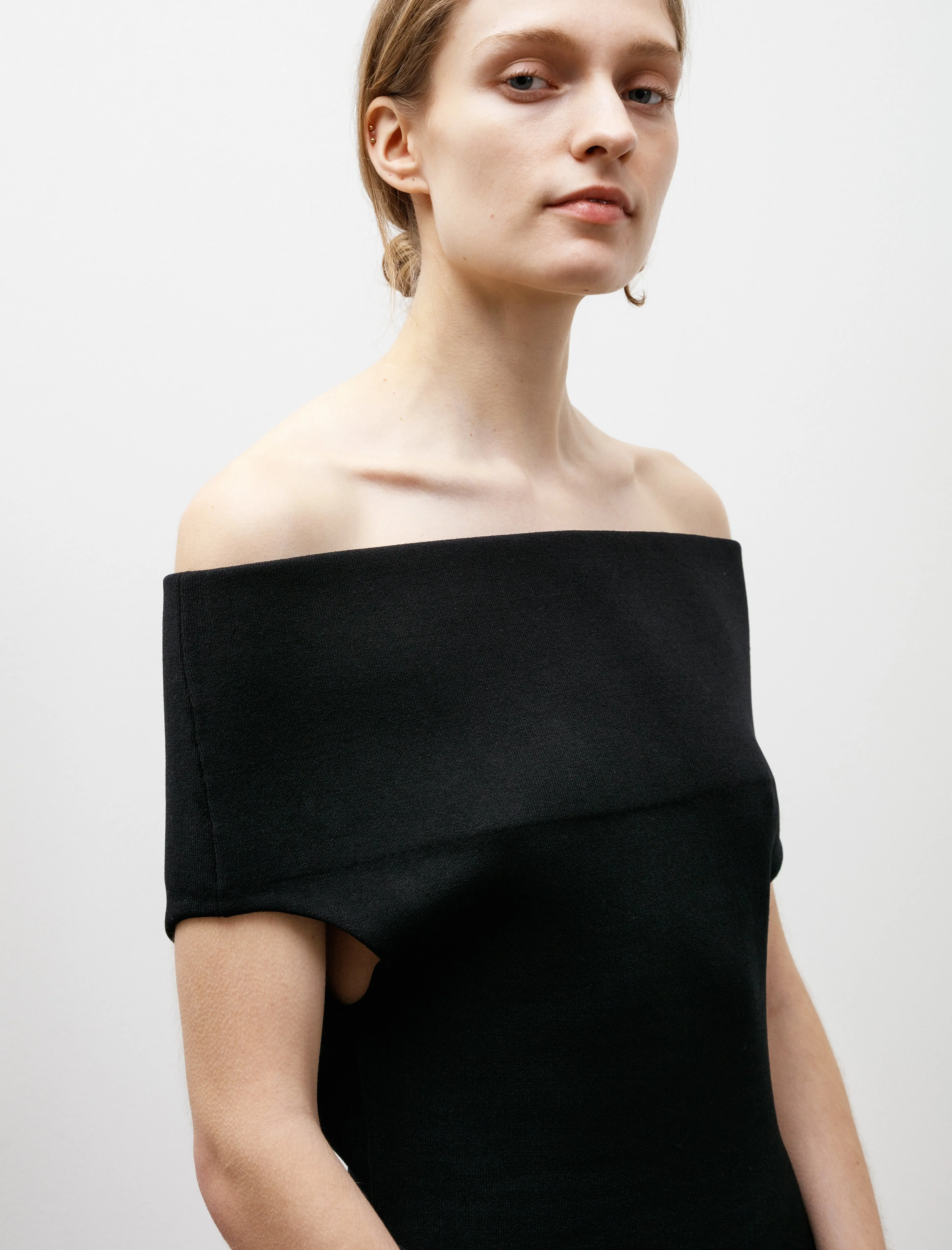 Double Knit Dress Black