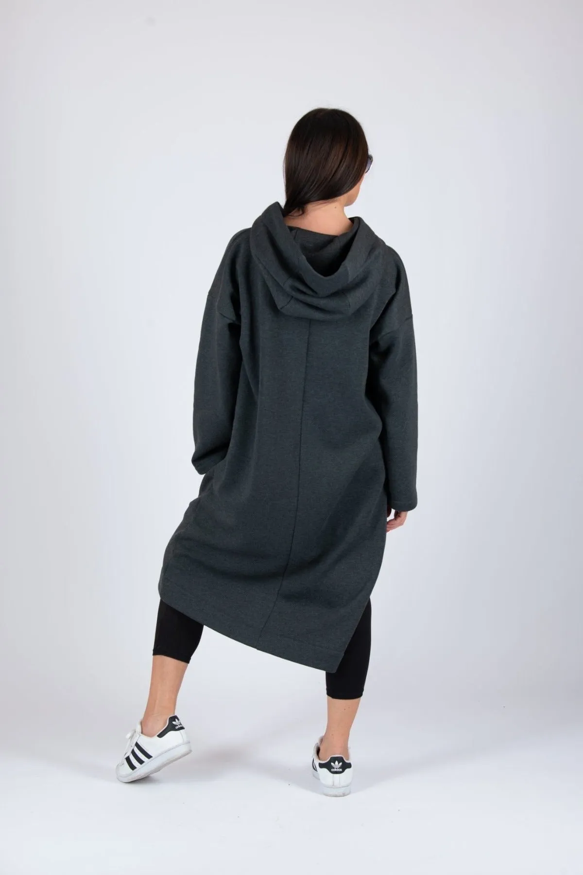 ELLA Loose Hooded Dress