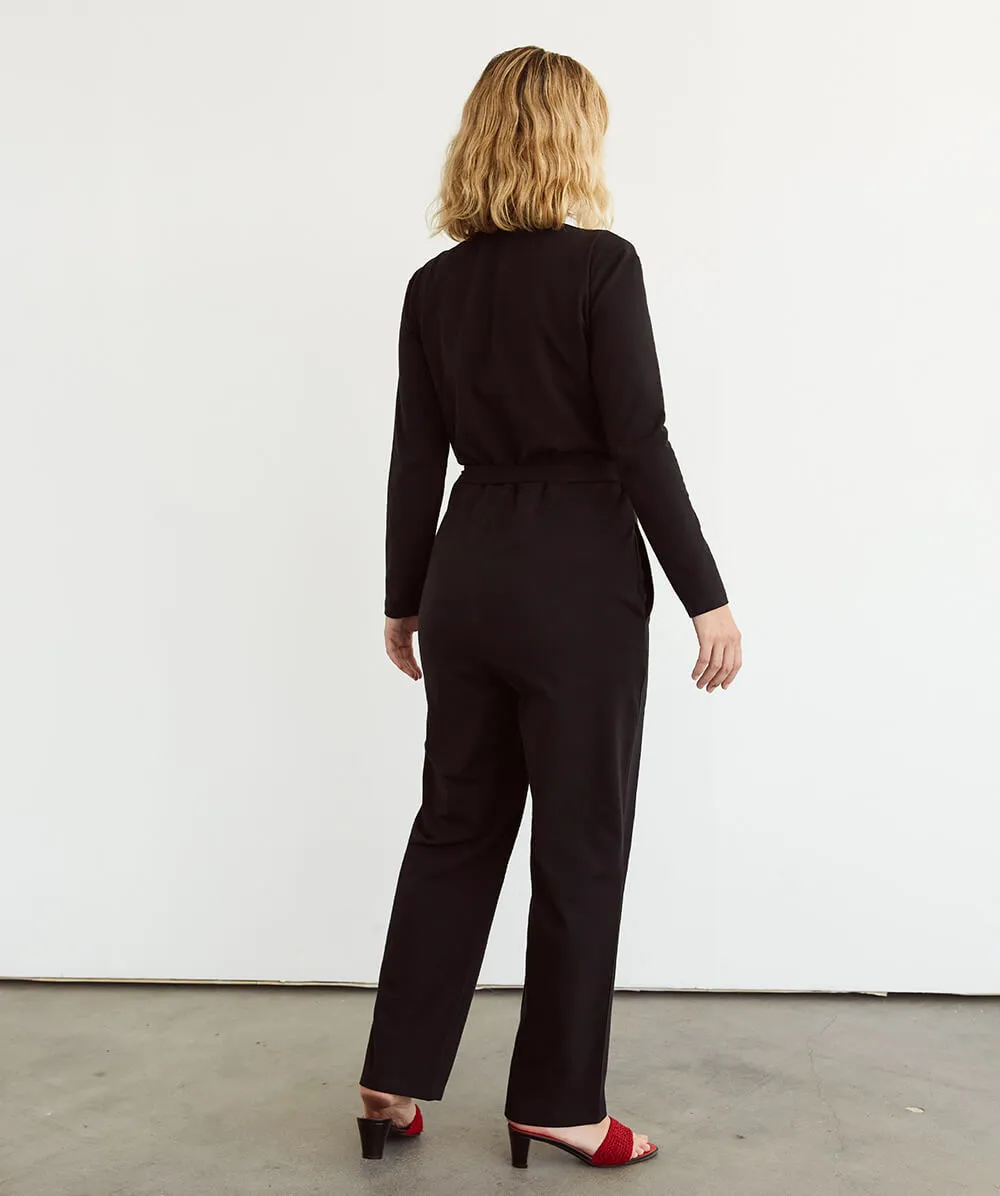 Flex Fit Wrap Jumpsuit