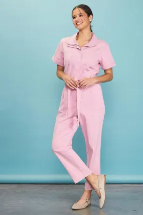 Fondant Pink Utility Jumpsuit