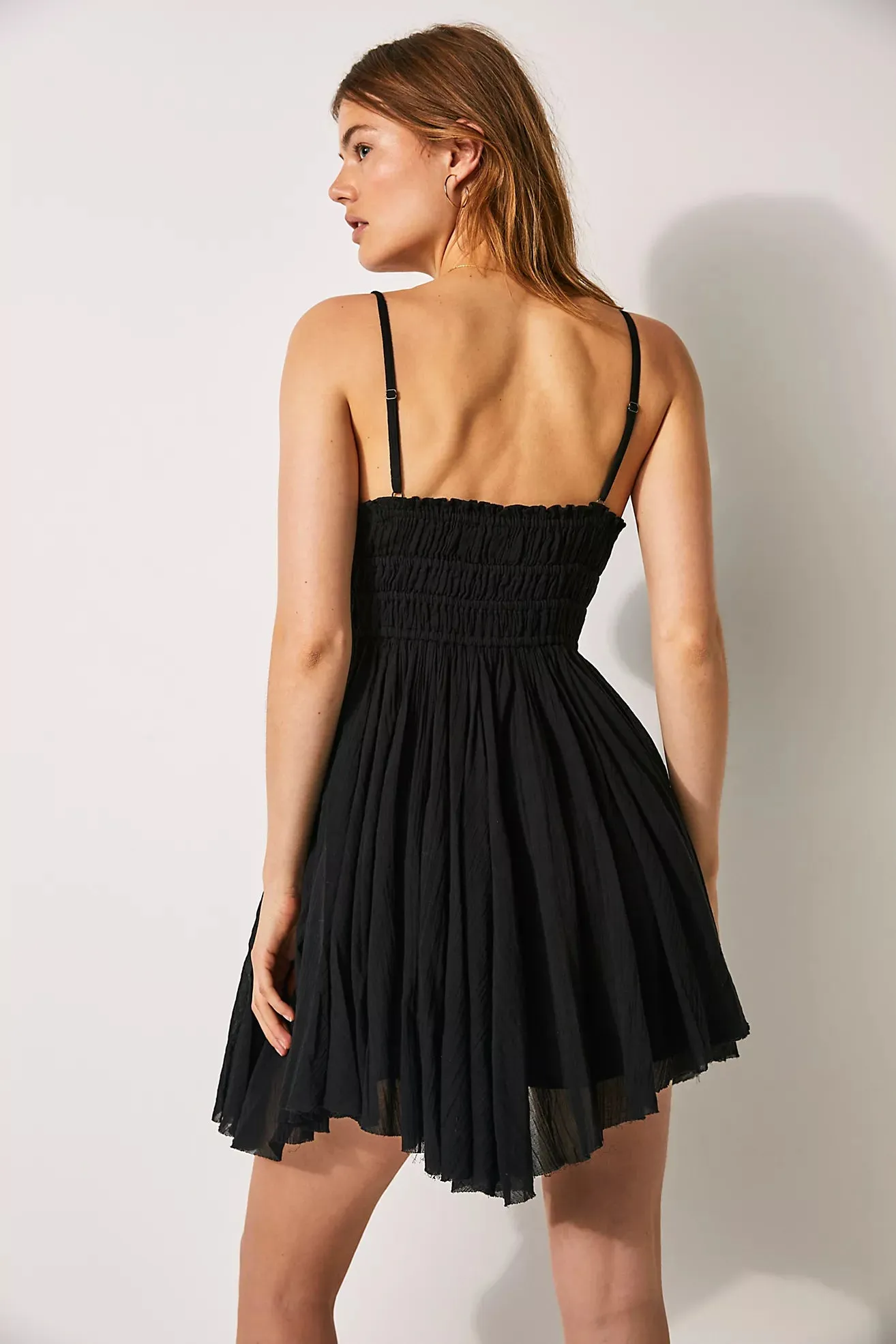 Free People One Delia Slip- Black