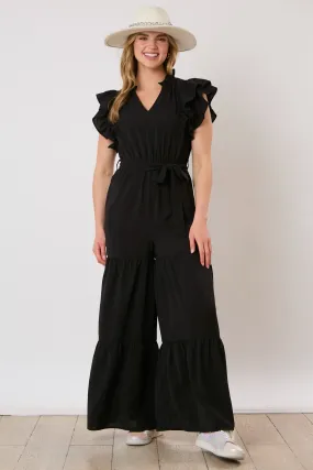 Fuchsia Airflow Woven Jumpsuit